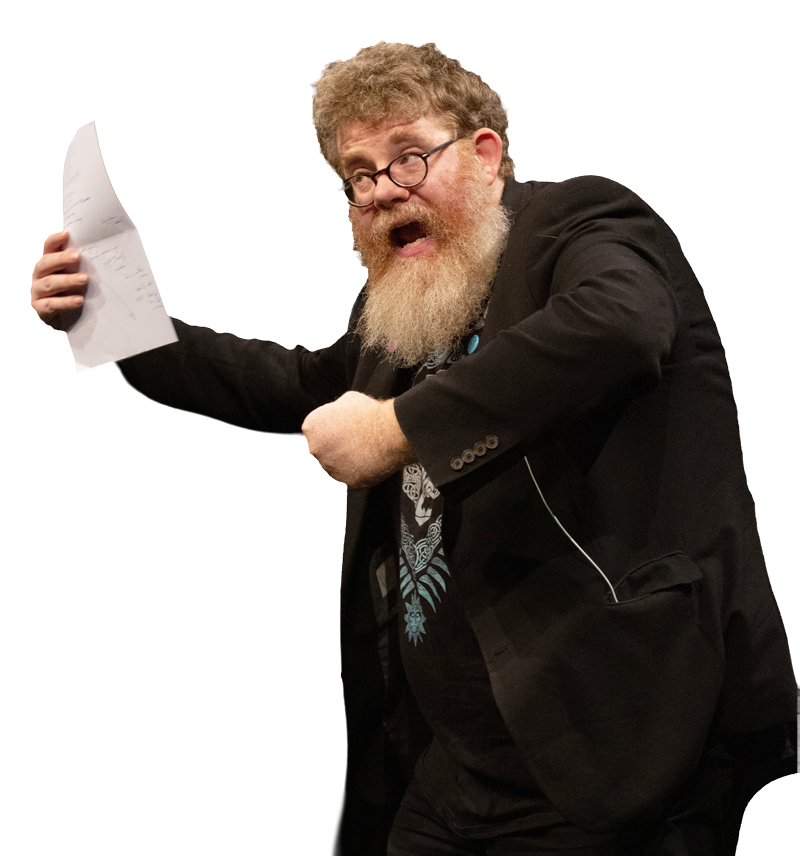 Author presenting at BookTastic festival