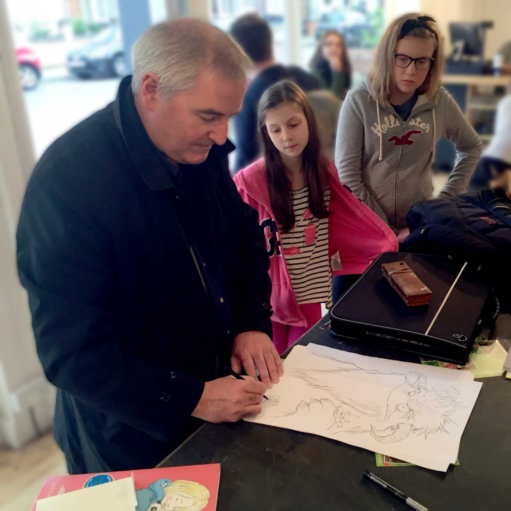 Chris RIdell @ Rogans Books, BookTastic 2015